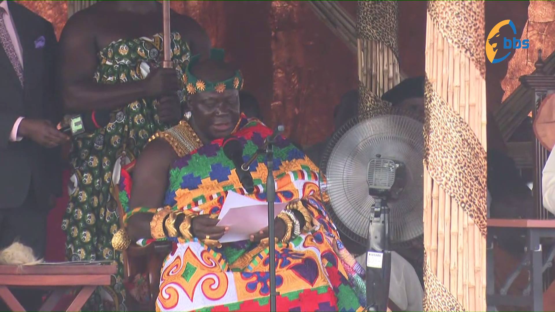 Fight poverty,ignorance and disease through education. -Otumfuo Osei Tutu II to Kabaka of Buganda