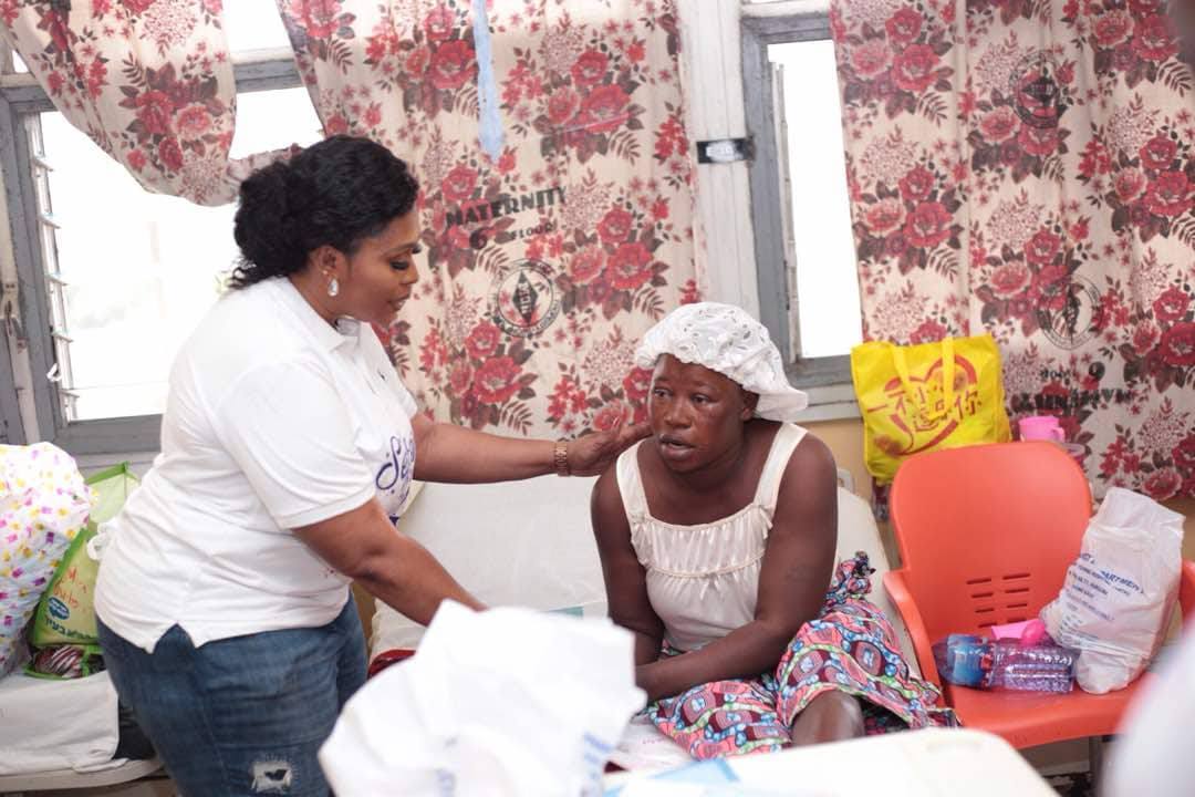 Touching Lives: Maame Afia Akoto donates to Korle-Bu Maternity Ward