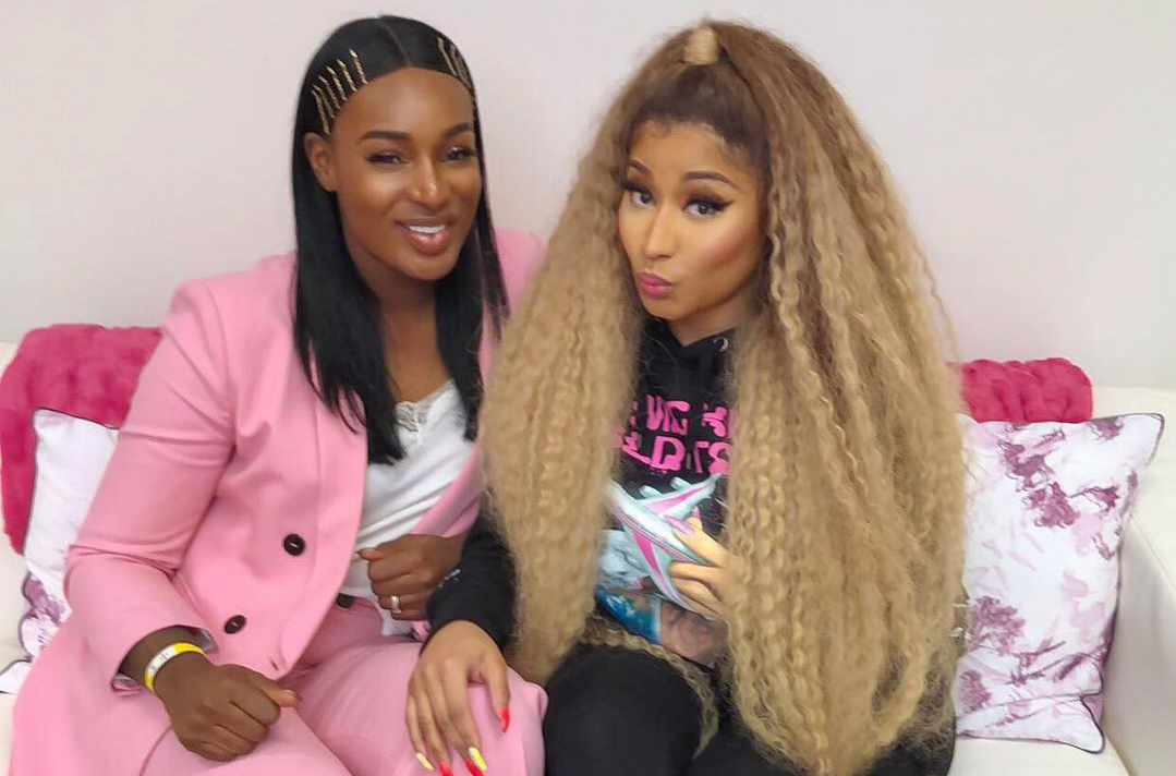 I can’t wait for you to be a part of my label -Nicki Minaj hints of signing Ghanaian singer Nana Fofie