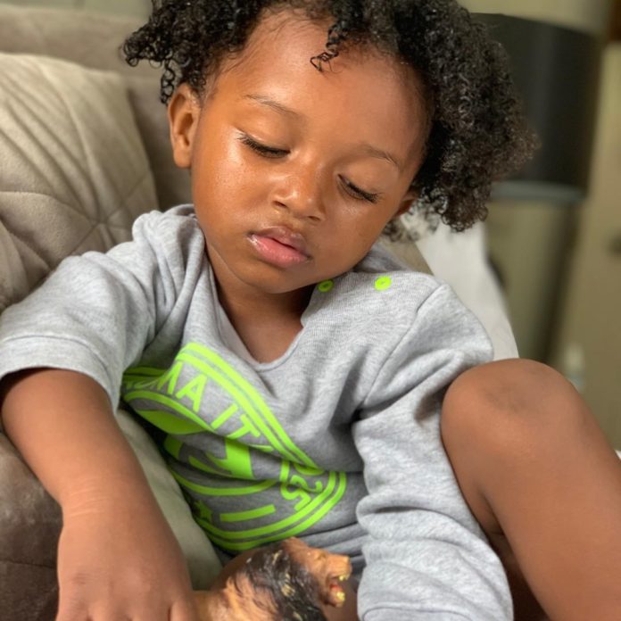 Wizkid’s 3rd Baby Mama Shares Adorable New Photos Of Their Son, Zion ...