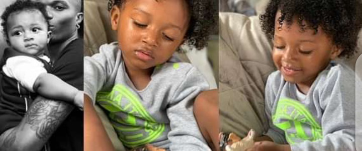 Wizkid’s 3rd Baby Mama Shares Adorable New Photos Of Their Son, Zion
